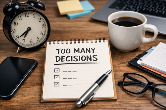 Why Busy Weeks Work Better With Fewer Decisions