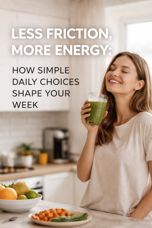 Less Friction, More Energy: How Simple Daily Choices Shape Your Week