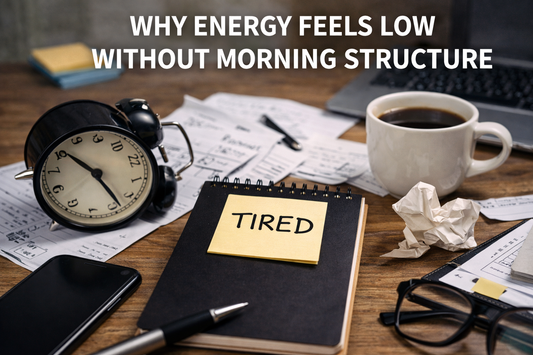 Why Energy Feels Low When Mornings Start Without Structure