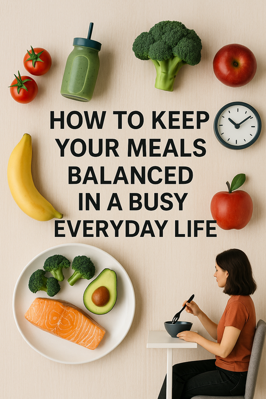 How to Keep Your Meals Balanced in a Busy Everyday Life