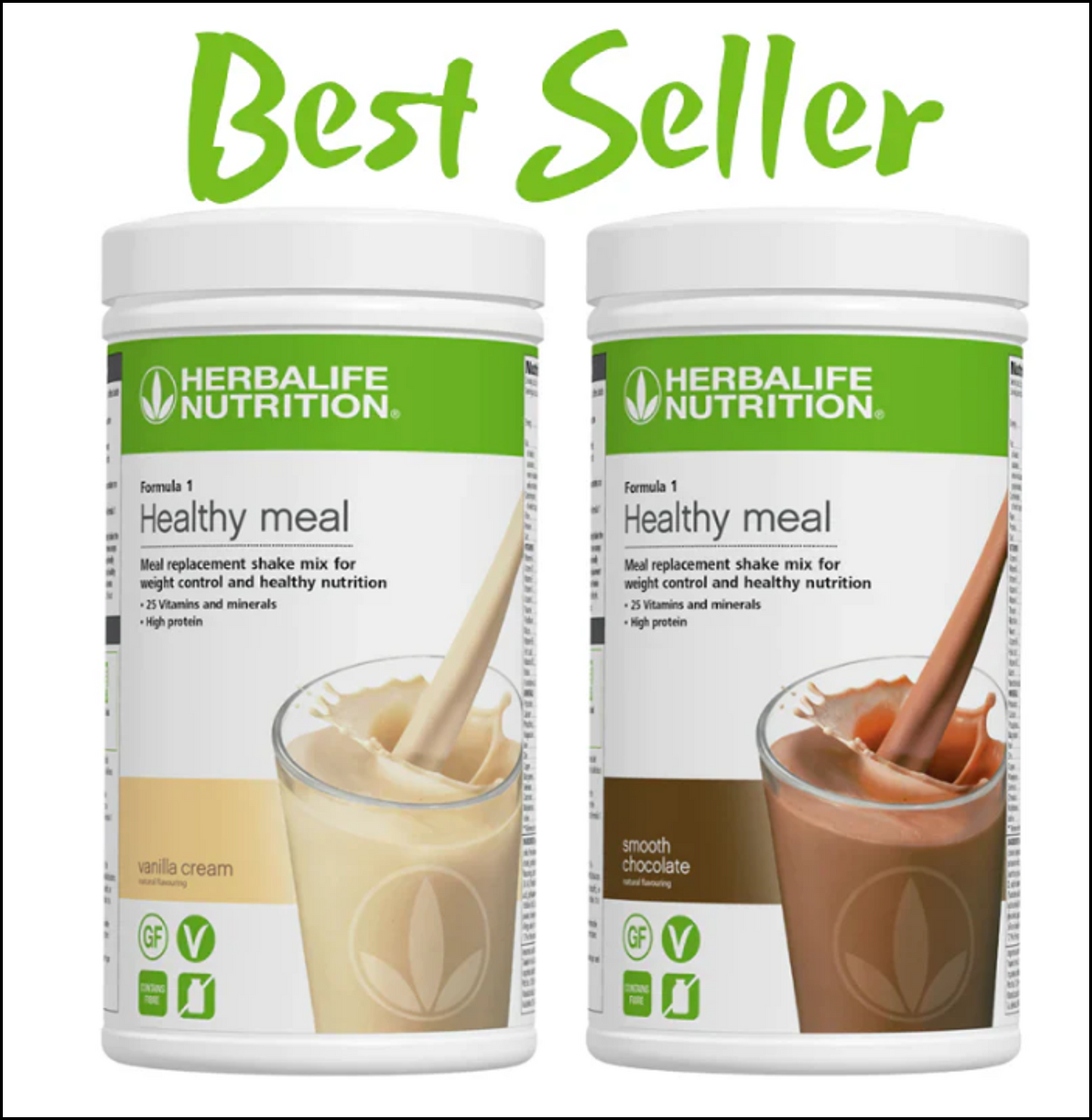 Herbalife Formula 1 Shake Mix Pack (2 × 550 g)