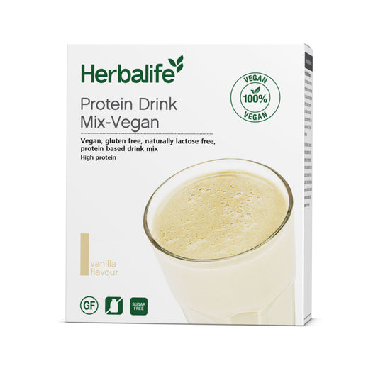 Vegan Protein Drink Mix – Vanilla Flavour (Pack of 7 Sachets)