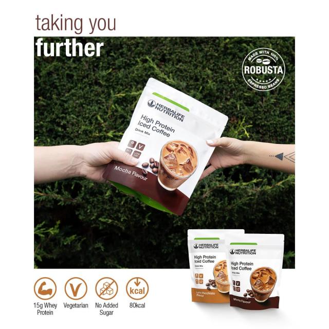 High Protein Iced Coffee Latte Macchiato 308 g