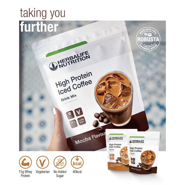 High Protein Iced Coffee Latte Macchiato 308 g