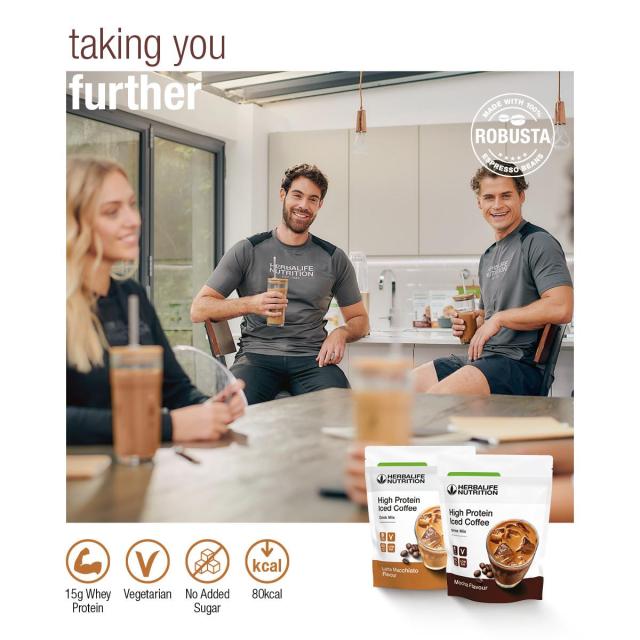 High Protein Iced Coffee Latte Macchiato 308 g
