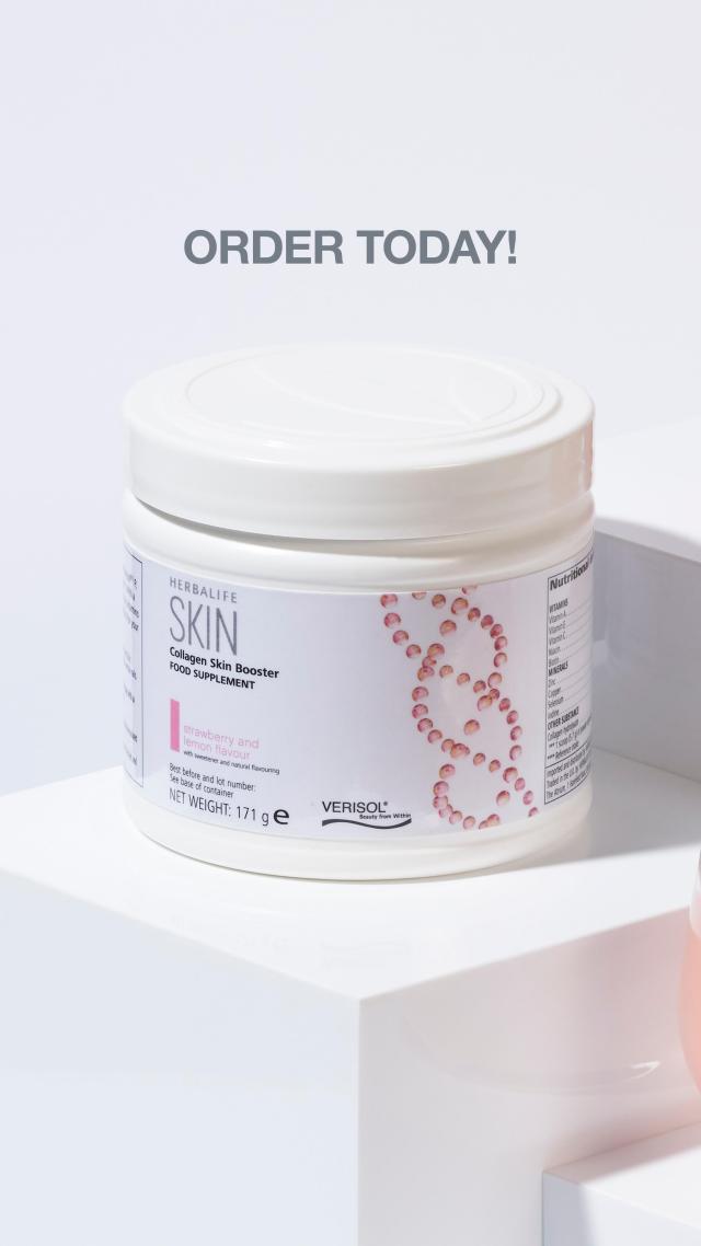Collagen SKIN Booster strawberry and lemon 171 g