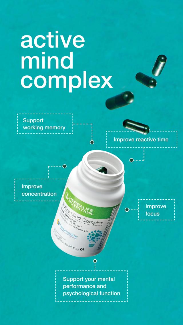 Herbalife Active Mind Complex – 60 Tablets