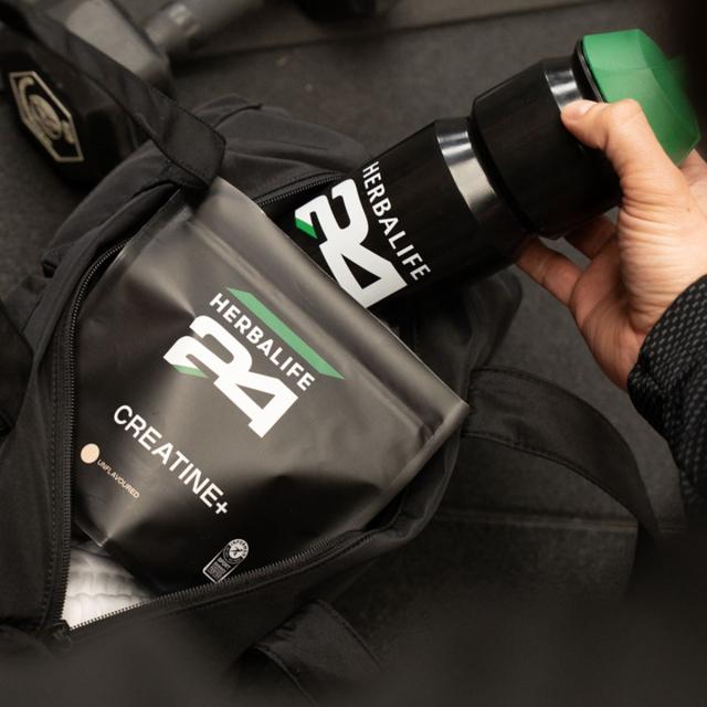 Herbalife H24 Creatine+ ready to take to the gym
